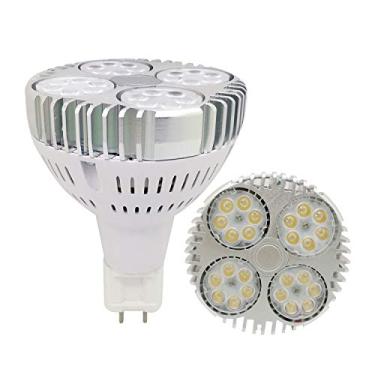 Imagem de Yongjia Lâmpada LED G12 PAR30 equivalente a holofote 70 W de halogeneto metálico AC 90-260 V G12 LED holofote 24 W 3030 SMD tamanho da lâmpada branco quente