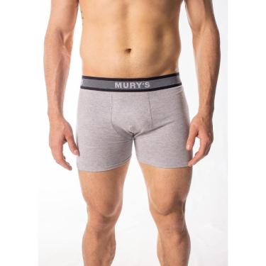 Imagem de Kit 3 Cuecas Box Boxer Masculinas Comprida