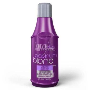 Imagem de Shampoo Platinum Blond Matizador 300ml Foreverliss - Loiros Perfeitos