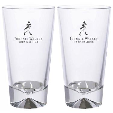Imagem de Conjunto com 2 Copos Johnnie Walker para Whisky Diageo - 450ml