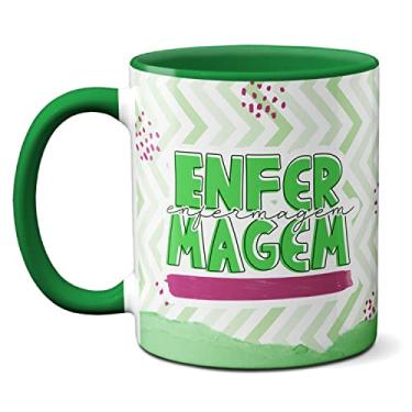 Imagem de Caneca Enfermagem Enfermeira PQ Não Tinha Vaga Para Princesa (Verde)
