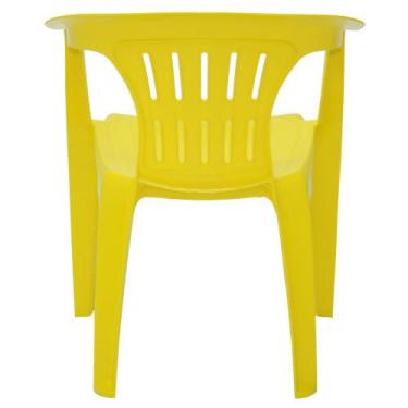 Imagem de Cadeira Atalaia Em Plástico Com Braços - Tramontina