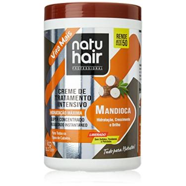 Imagem de Creme de Tratamento Intensivo Natuhair Mandioca 1Kg, Branca, Médio