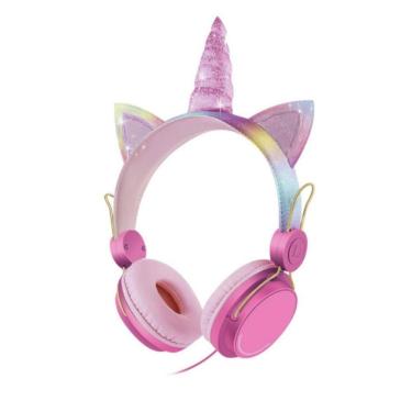 Imagem de Fone De Ouvido Sem Fio Para Crianças Bluetooth Unicórnio