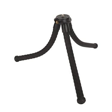 Imagem de Mini tripé Flexível, tripé de Telefone, tripé Portátil para Celular Com Suporte para Telefone e Suporte para Sapato Frio, Parafuso de 1/4 '', Rotação de 180 °, Compatível Com IOS