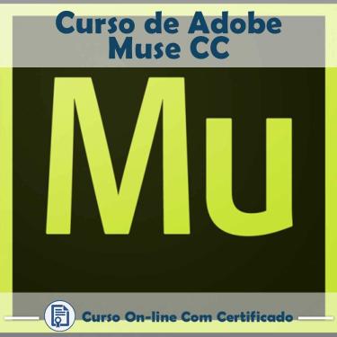 Imagem de Curso online em videoaula sobre Adobe Muse CC com Certificado + 2 brindes