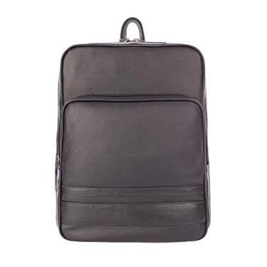 Imagem de Mochila masculina em couro Ricardo - Preto