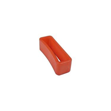 Imagem de PARACORD PLANET Pulseira de substituição para pulseira de relógio quadrada de 1,5 cm – disponível em pacotes de 5, 10 e 20 (laranja, pacote com 20)