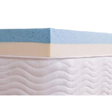 Imagem de Pillow Top Visco Nasa Gel + Látex Hr Foam Solteiro (78) 8cm