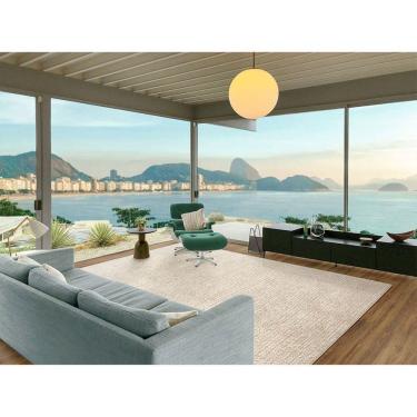 Imagem de Tapete Glamour 200x250cm Tapetes São Carlos Prata