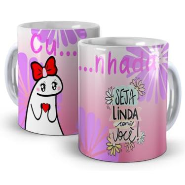 Imagem de Caneca Branca - Meme Flork Cunhada, seja linda como você!