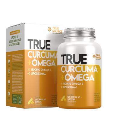 Imagem de True Curcuma + Ômega True Source 120 Cápsulas