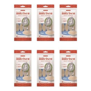 Imagem de Bem-Me-Pet, Kit 6 Unidades Snack Cremoso Nutrisco para Gatos - Atum 56g Cada