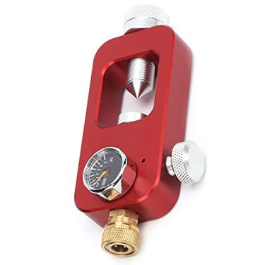 Imagem de GLOGLOW Adaptador submersível de mergulho DIDEEP para equipamentos de mergulho manômetro de 8 mm durável e fácil de operar para mergulhadores (vermelho)