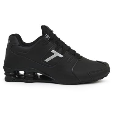 Imagem de Tênis 4 Molas Masculino Ruuning Academia Corrida Academia Casual Caminhada riginal T-Shoes (Preto, BR, Adulto, Numérico, 40)