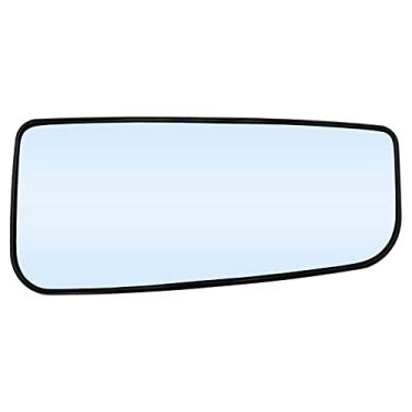 Imagem de Substituição de vidro retrovisor inferior aquecido do lado direito do passageiro para Ford F150 F250 F350 F450 F550 F550 Super Duty Truck Mirror - Espelho convexo aquecido com vista lateral com suporte traseiro FL3Z17K707K