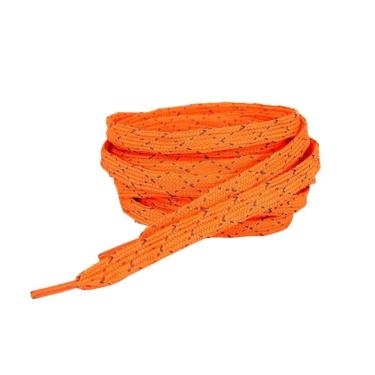 Imagem de Cadarço Traxart Para Patins Quad Laranja com Refletivo FA-002-Unissex