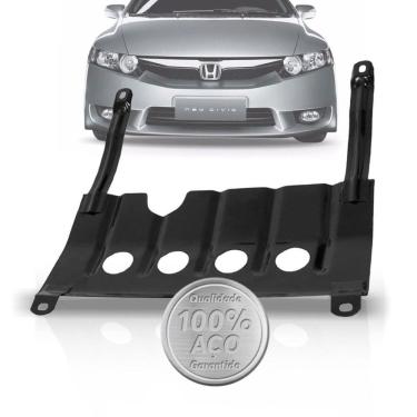 Imagem de Protetor carter peito de aço new civic 2007 a 2011 honda