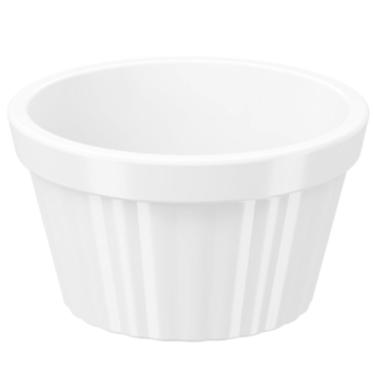 Imagem de Conjunto 40 Ramekins Brancos 90ml Plástico Restaurante Pote