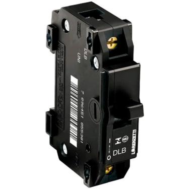 Imagem de Disjuntor Lorenzetti Dlbe Nema 15A - Fixação DIN e Bolt-on