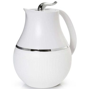 Imagem de Garrafa Termica 1L Marsala Branca para CHA Cafe Termopro