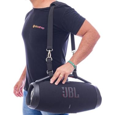 Imagem de Alça de Transporte Suporte de Ombro Compatível Com Boombox 3 2 1 - Boombox Plus Aiwa - Waaw Hyperboom 1000 - Philco Extreme Pbs220 - LG XBOOM XG9 - Xplode 3 300w - Resistente