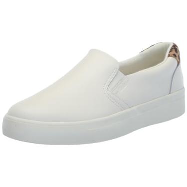 Imagem de Keds Tênis feminino Pursuit sem cadarço, Couro branco/leopardo, 6