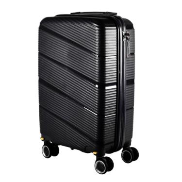 Imagem de Mala de Bordo 10KG Polipropileno Inquebrável Expansível Dubai (Preta)