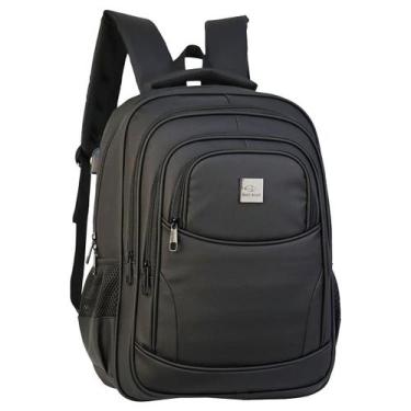 Imagem de Mochila Notebook Reforçada Acolchoada Usb Casual Mormaii