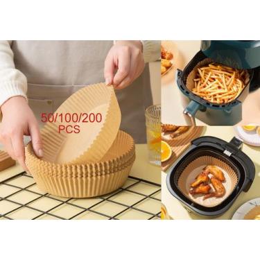 Imagem de Kit Forro De Papel Descartável Antiderrapante Para Airfryer Esteira A 