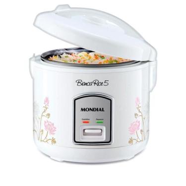 Imagem de Panela Eltrica De Arroz - Mondial (110V), Branco, 110V