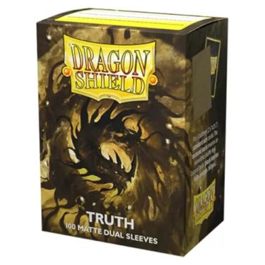 Imagem de 2 Packs Dragon Shield 100ct Truth Gold Dual Matte - Single Pack