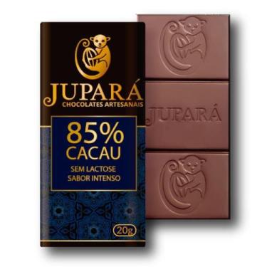 Imagem de Chocolates Jupará 85% Cacau - Sem Lactose - 26 Unidades - Jupará Choco