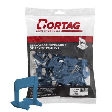 Imagem de Espaçador Para Nivelador 1,0mm Com 50 Unidades (ECO 61334) - Cortag