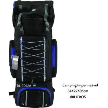 Imagem de Mochila Camping Cargueira 80 Litros Dl0002 - Plat1