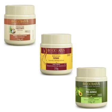 Imagem de Kit cronograma capilar Nutrição Tutano + Pós Química + Umectante 250 g