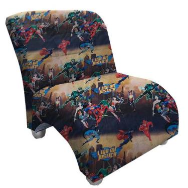 Imagem de Poltrona Infantil  Bia  Beatriz Decor - Beatriz Decor , LIGA DA JUSTIÇ