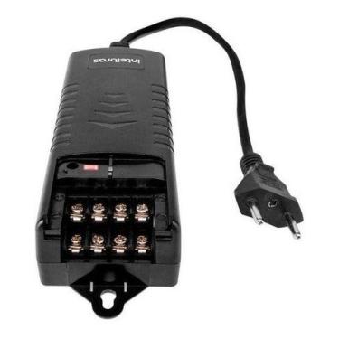 Imagem de Fonte Conversor Automatico Ac/dc 12,8v 5a Ef 1205+ Intelbras