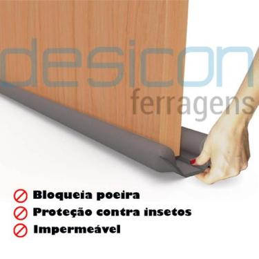 Imagem de Veda Porta Rolinho Impermeável 90cm Bloqueia Poeira - Comfort Door,  V