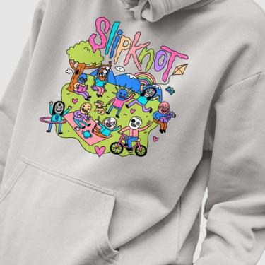 Imagem de Blusa Moletom Genuine Grit Masculino Estampado Algodão 30.1 Slipknot, 