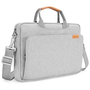 Imagem de NIDOO Bolsa de ombro para laptop para iPad Pro de 12,9 polegadas M1 M2 2022 / MacBook Air de 13 polegadas e 34.5 cm / MacBook Pro de 13 polegadas / Surface Pro X 8 9 7+, bolsa de mão para Dell XPS 13