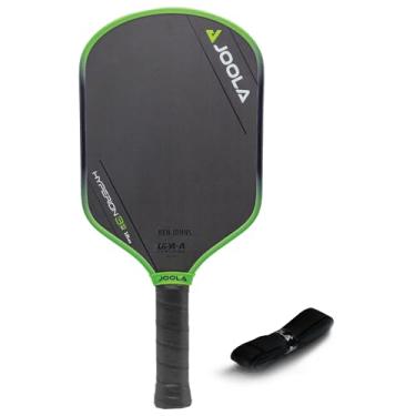 Imagem de JOOLA Raquete de pickleball Ben Johns Hyperion 3S de 16 mm - formato de curva aerodinâmica alongada para velocidade de balanço - núcleo de propulsão aumenta a rotação e o controle - certificado UPA-A