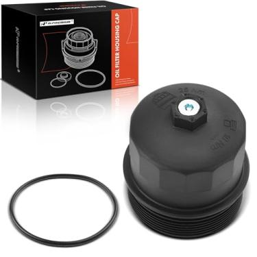 Imagem de A-Premium Tampa da caixa do filtro de óleo compatível com BMW E60 545i 550i E63/E64 645Ci 650i E65/E66 745i 750i 760i Alpina B7 X5 E53 E70 4.4L 4.8L 6.0L