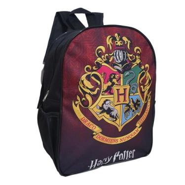 Imagem de Mochila Escolar Infantil Harry Potter Hogwarts Escola Da Magia Volta A