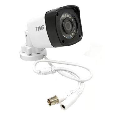 Imagem de Câmera TWG - TW 7750 HB Bullet - Detecção de Seres Humanos (1080p  2.8