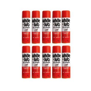 Imagem de Kit C/10 Desingripante White Lub 300ml - ORBI