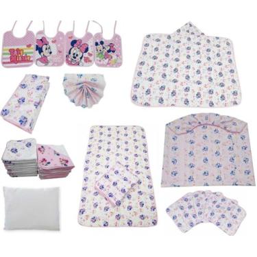Imagem de Saida Maternidade Enxoval Completo Bebe Disney 25pçs - Dugu, Minnie