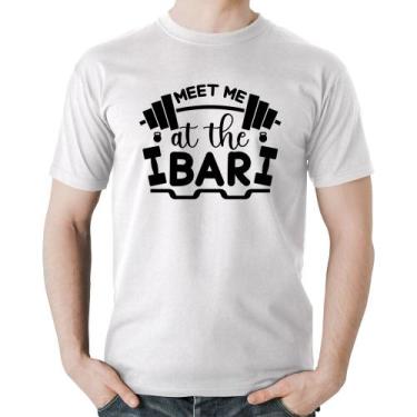 Imagem de Camiseta Algodão Meet Me At The Bar - Foca na Moda, Branco, GGG