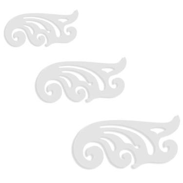 Imagem de Kit 3 Reguas Modelagem Curva Francesa Costura Acrílico - Levolpe