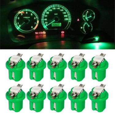 Imagem de Kit 10 Lâmpadas Led Pinguinho T5 B8.5d Painel Carro Moto - Lagos Impor